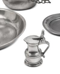 A Group of Assorted Pewter Articles