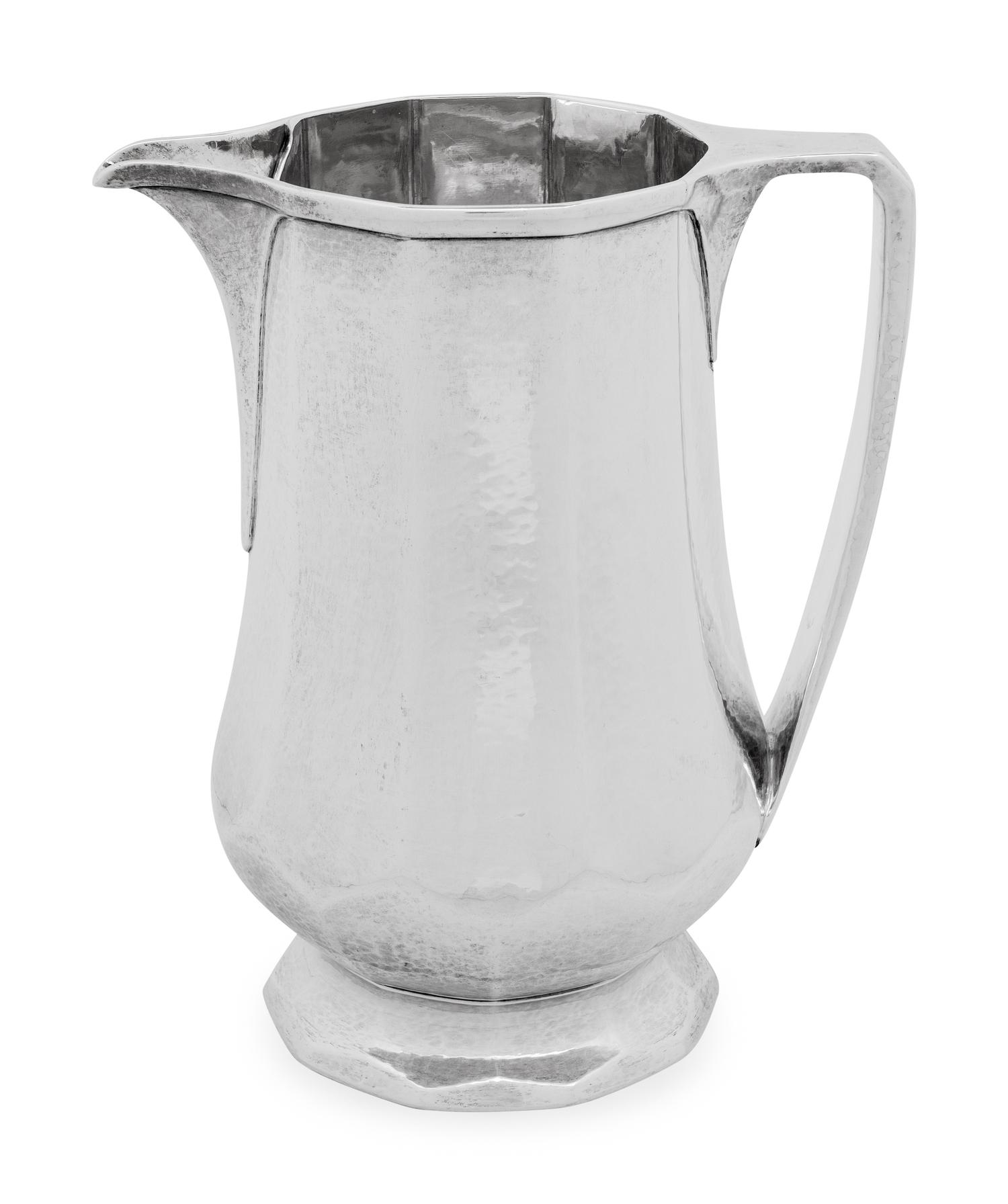 A Tiffany and Co. Silver Water Pitcher