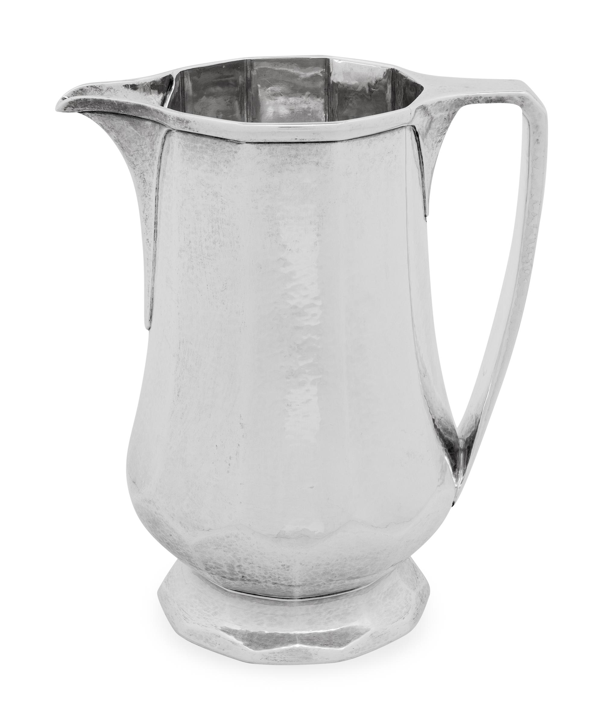A Tiffany and Co. Silver Water Pitcher