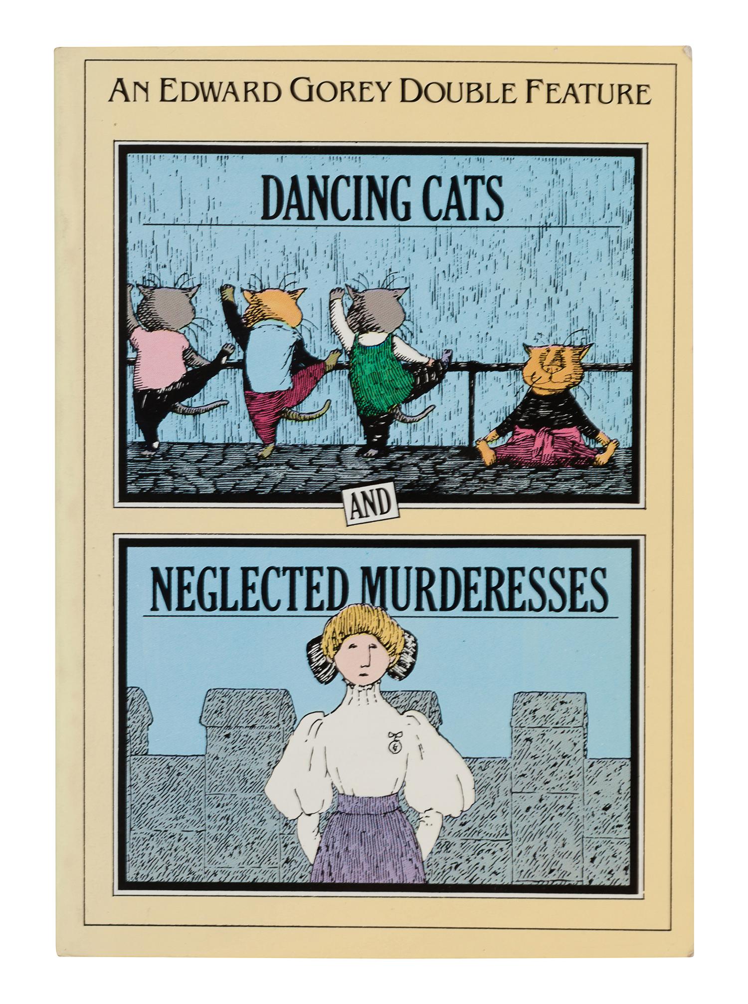 GOREY, Edward. A group of 6 works SIGNED BY GOREY, comprising: