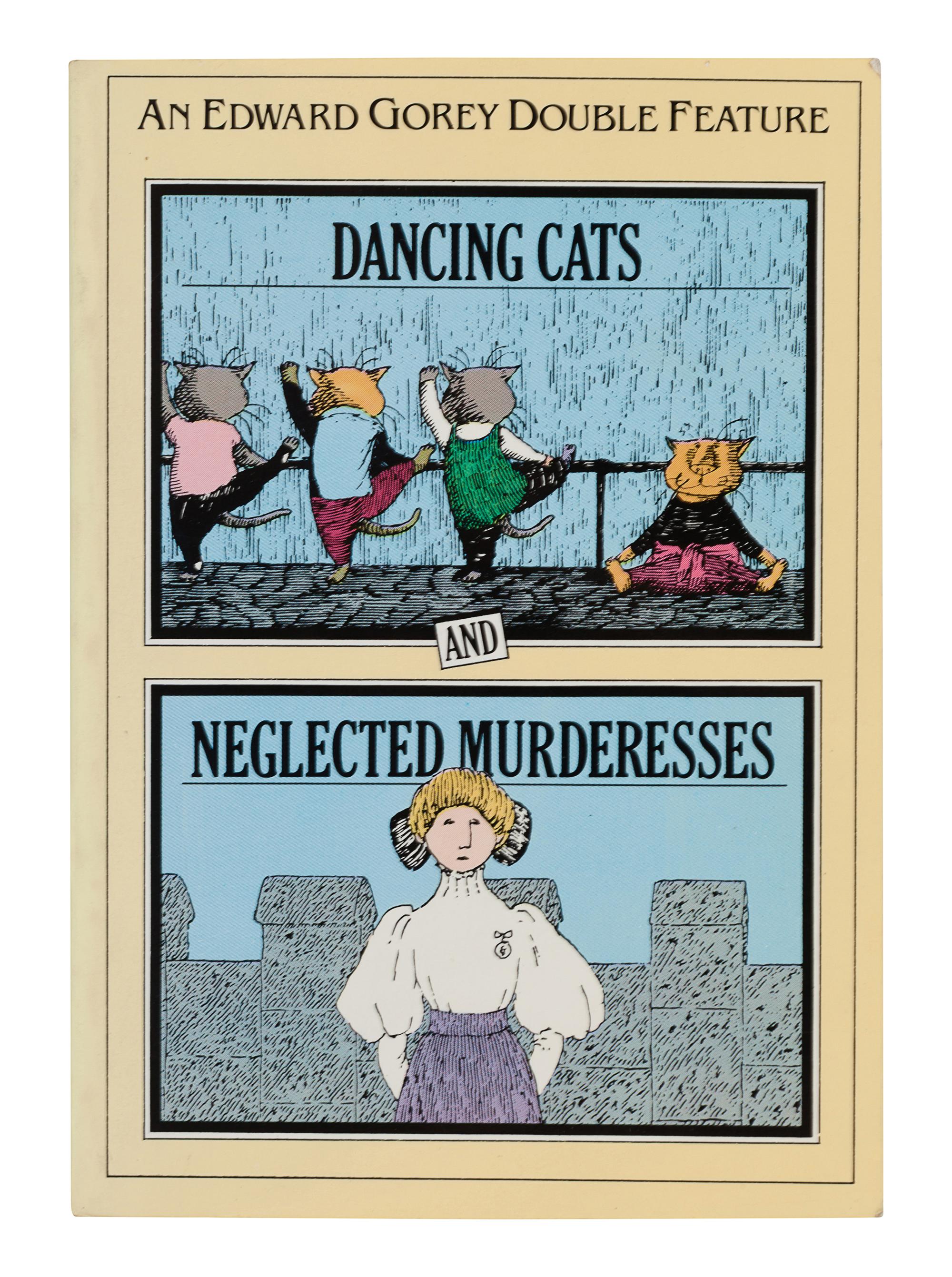 GOREY, Edward. A group of 6 works SIGNED BY GOREY, comprising: