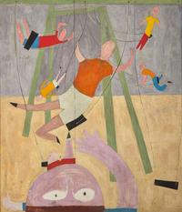 Andy Warhol (American, 1928-1987) - Kids on Swings