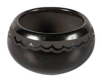 Blackware Pottery Bowl