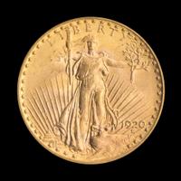 A United States 1920 St. Gaudens $20 Gold Coin