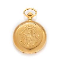 Yellow Gold Hunter Case Pocket Watch