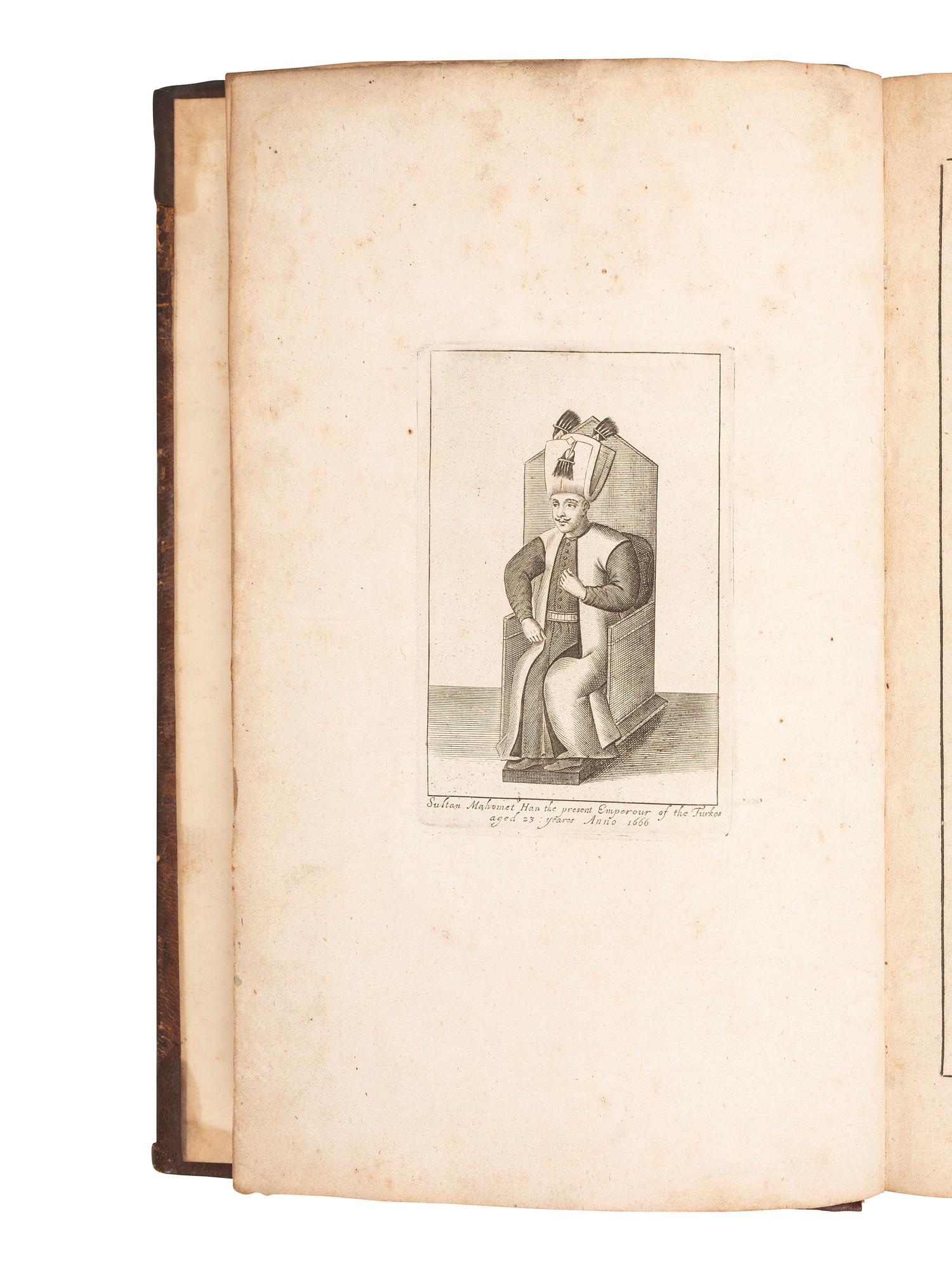 [OTTOMAN EMPIRE]. The Present State of the Ottoman Empire . London: for John Starkey and Henry Brome, 1668.