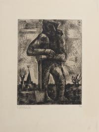 Paysan à la bêche , 1927