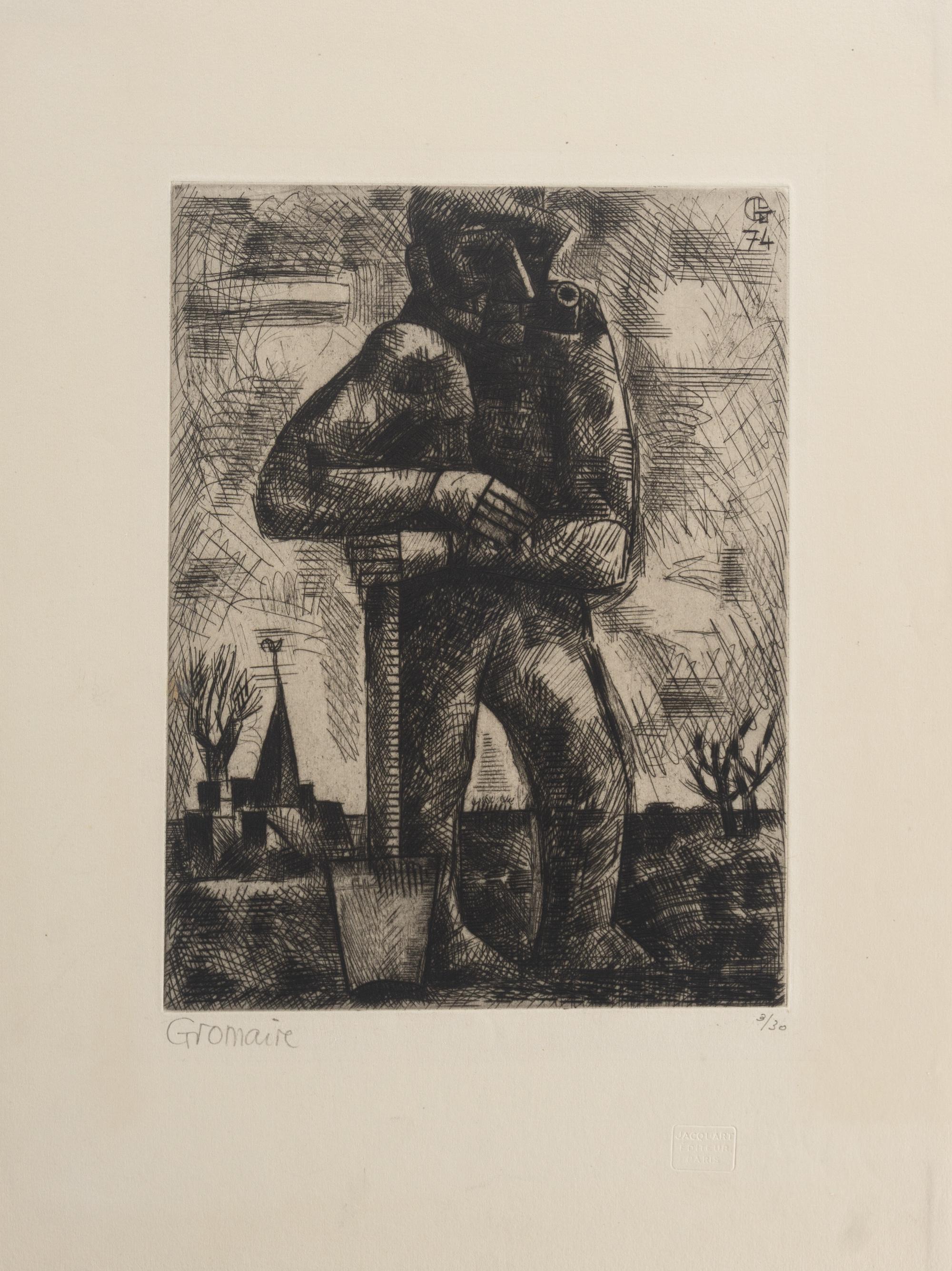 Paysan à la bêche , 1927