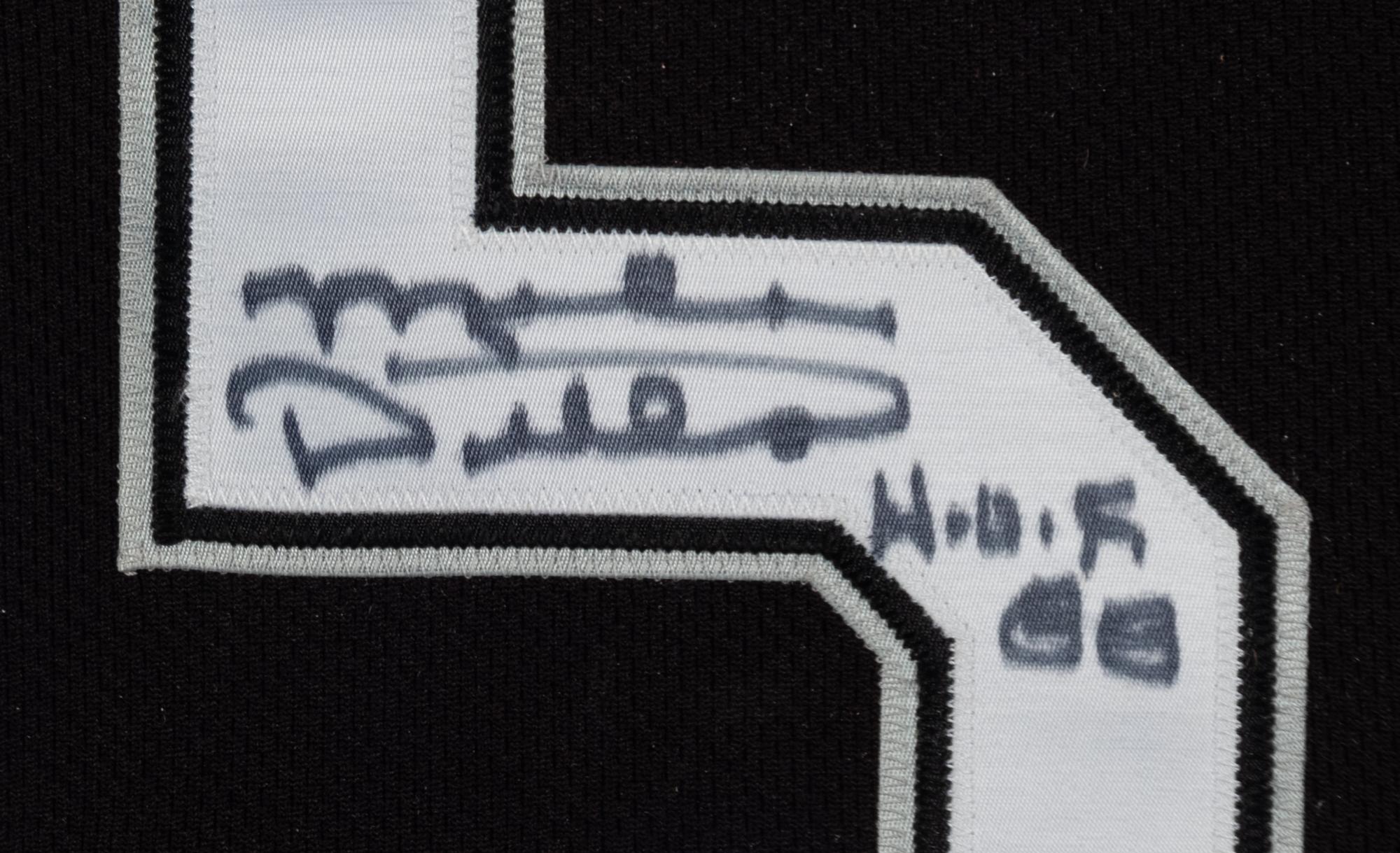 A Mike Ditka Chicago White Sox Signed and Worn Ceremonial Baseball Jersey Presentation Formerly Displayed at Mike Ditka's Restaurant