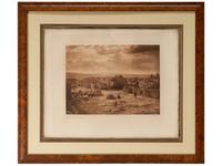 CURTIS, Edward (1868-1952). Feast Day at Acoma (plate 565, portfolio 16)