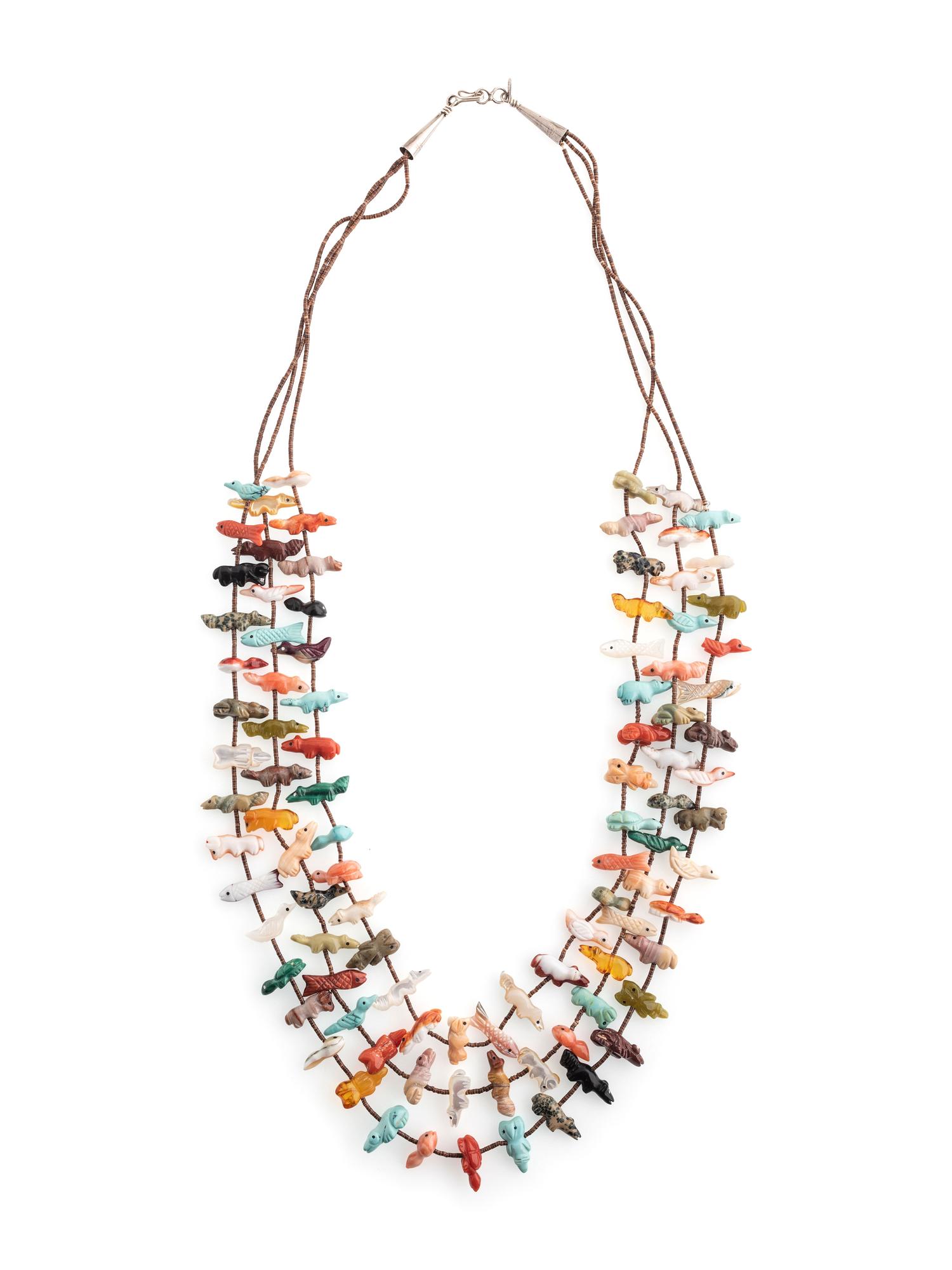 Three-Strand Fetish Necklace
