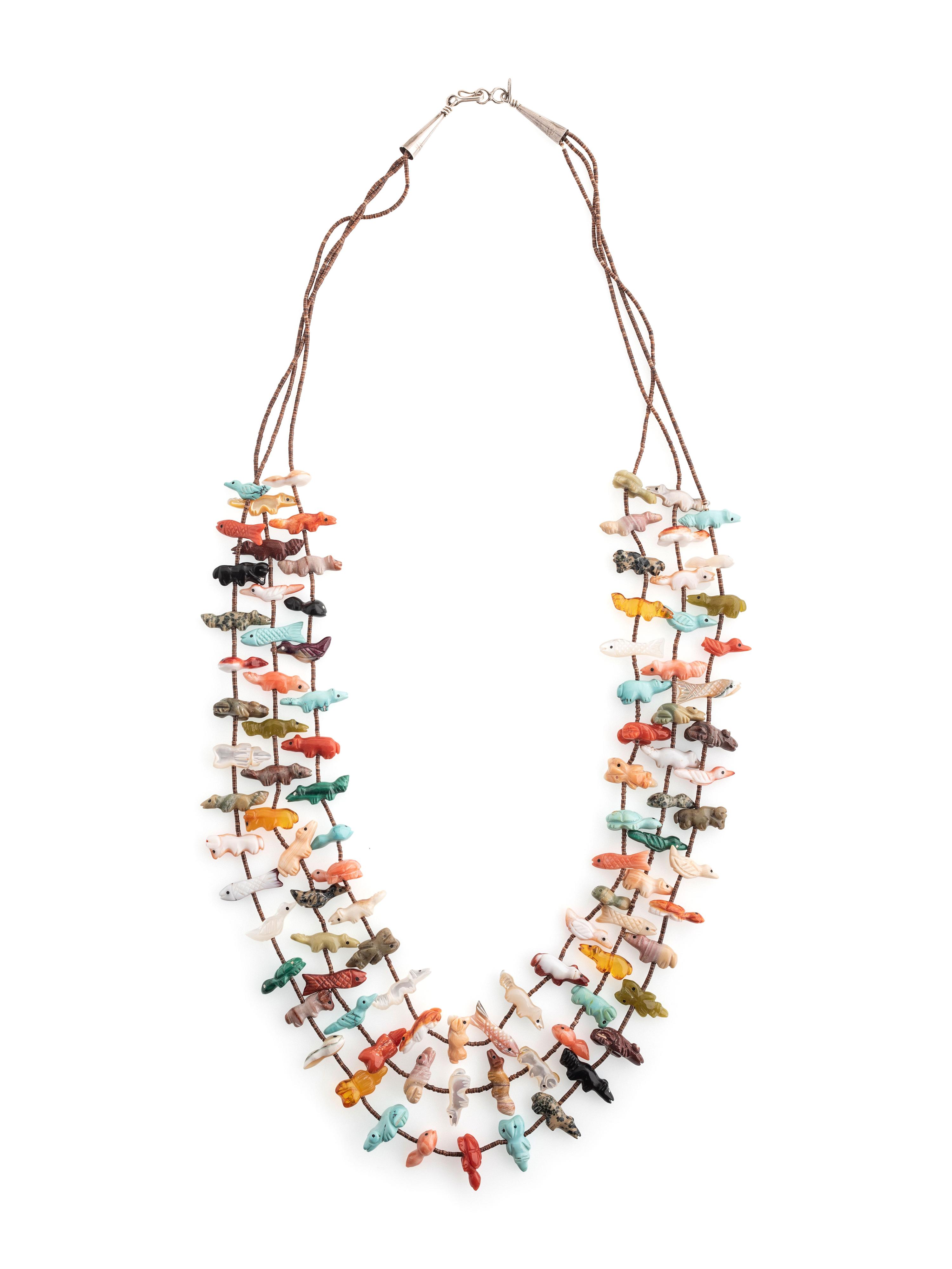 Three-Strand Fetish Necklace