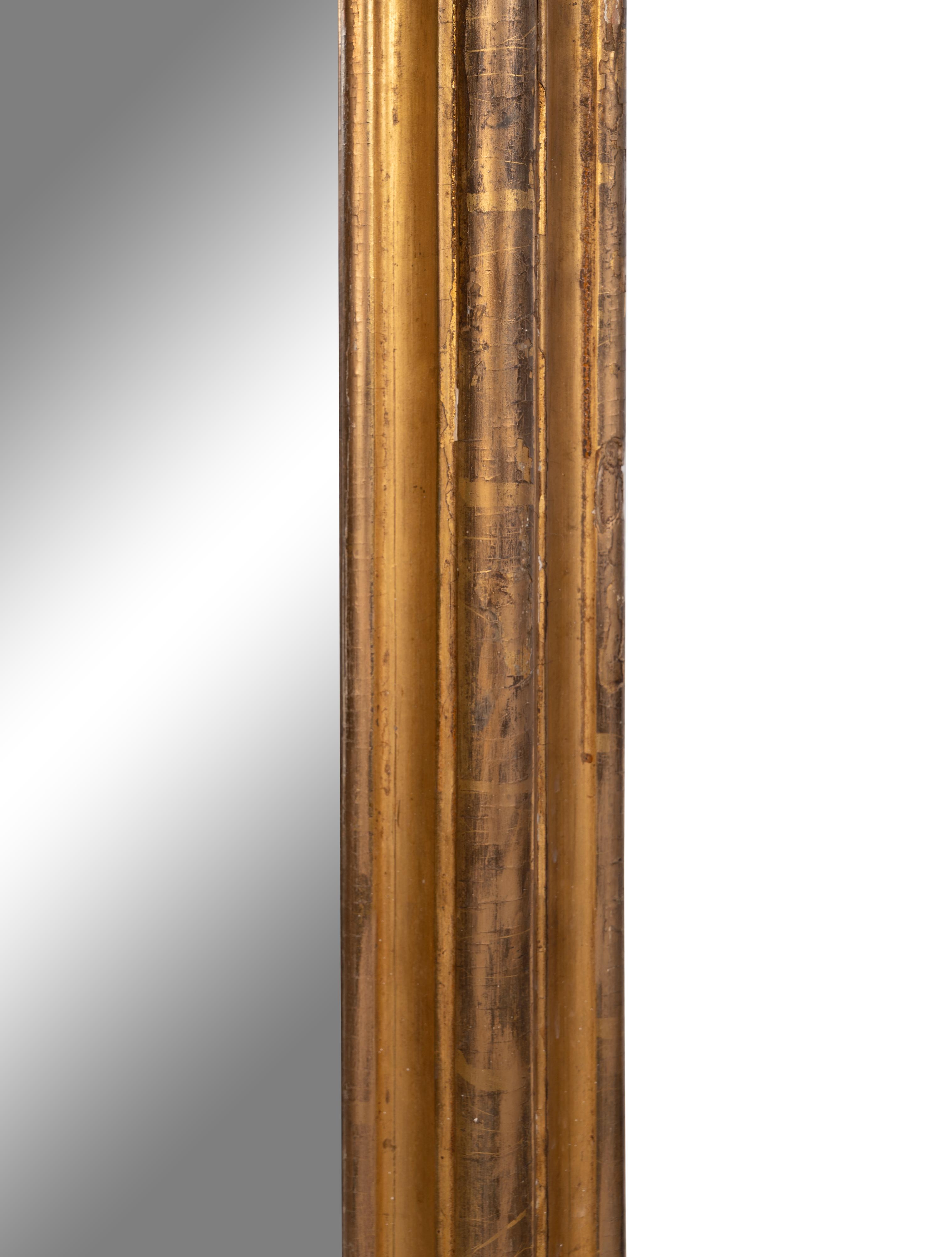 A Continental Giltwood Mirror
