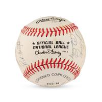 A 1982 Los Angeles Dodgers Team Signed Autograph Baseball (Beckett Authentication Services)
