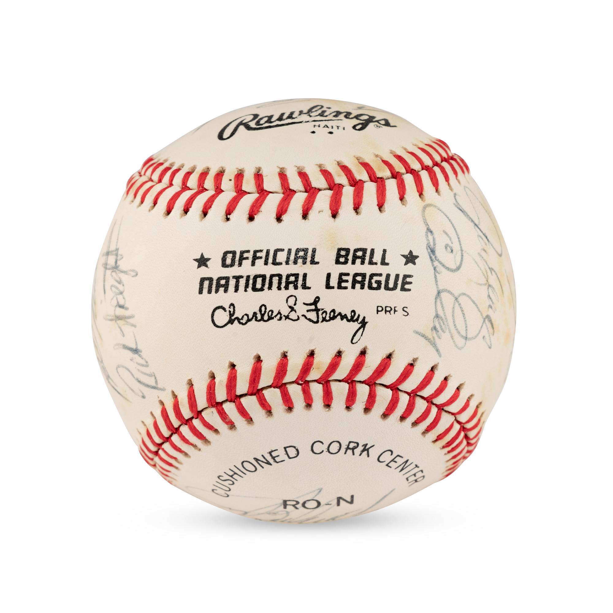 A 1982 Los Angeles Dodgers Team Signed Autograph Baseball (Beckett Authentication Services)