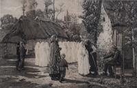 After Jules Breton, (French, 1827-1906), The Marriage Ceremony