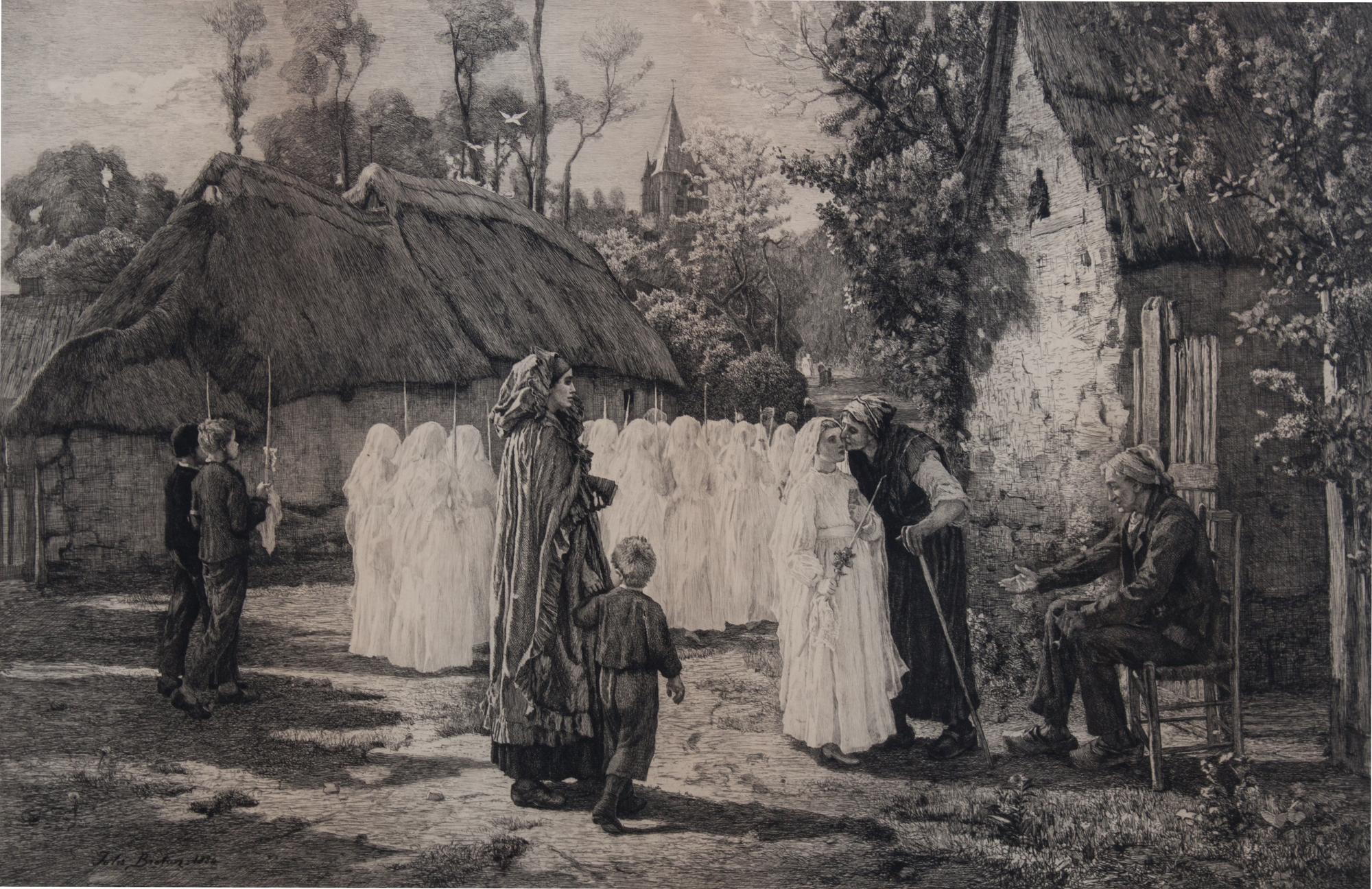 After Jules Breton, (French, 1827-1906), The Marriage Ceremony
