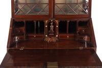 A George III Mahogany Bureau Bookcase