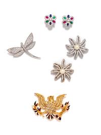 A collection of jewelry, 1960-80s