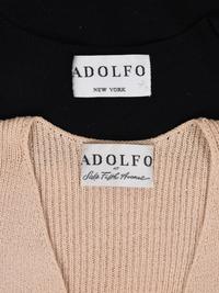 Two Adolfo Knit Dresses, 1970s