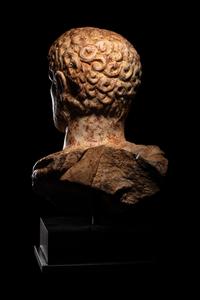 A Roman Marble Portrait Head