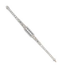 ART DECO, DIAMOND BRACELET