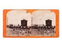 [WESTERN AMERICANA]. REILLY, J.J. (1838-1894), photographer. Humboldt Sulphur Mining Mule Team, CPRR