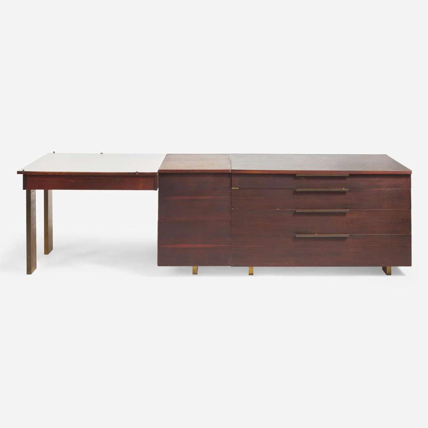 Vladimir Kagan (American, 1927-2016) The Kagan Family Custom Dresser and Desk, Vladimir Kagan Designs, Inc., USA, circa 1950