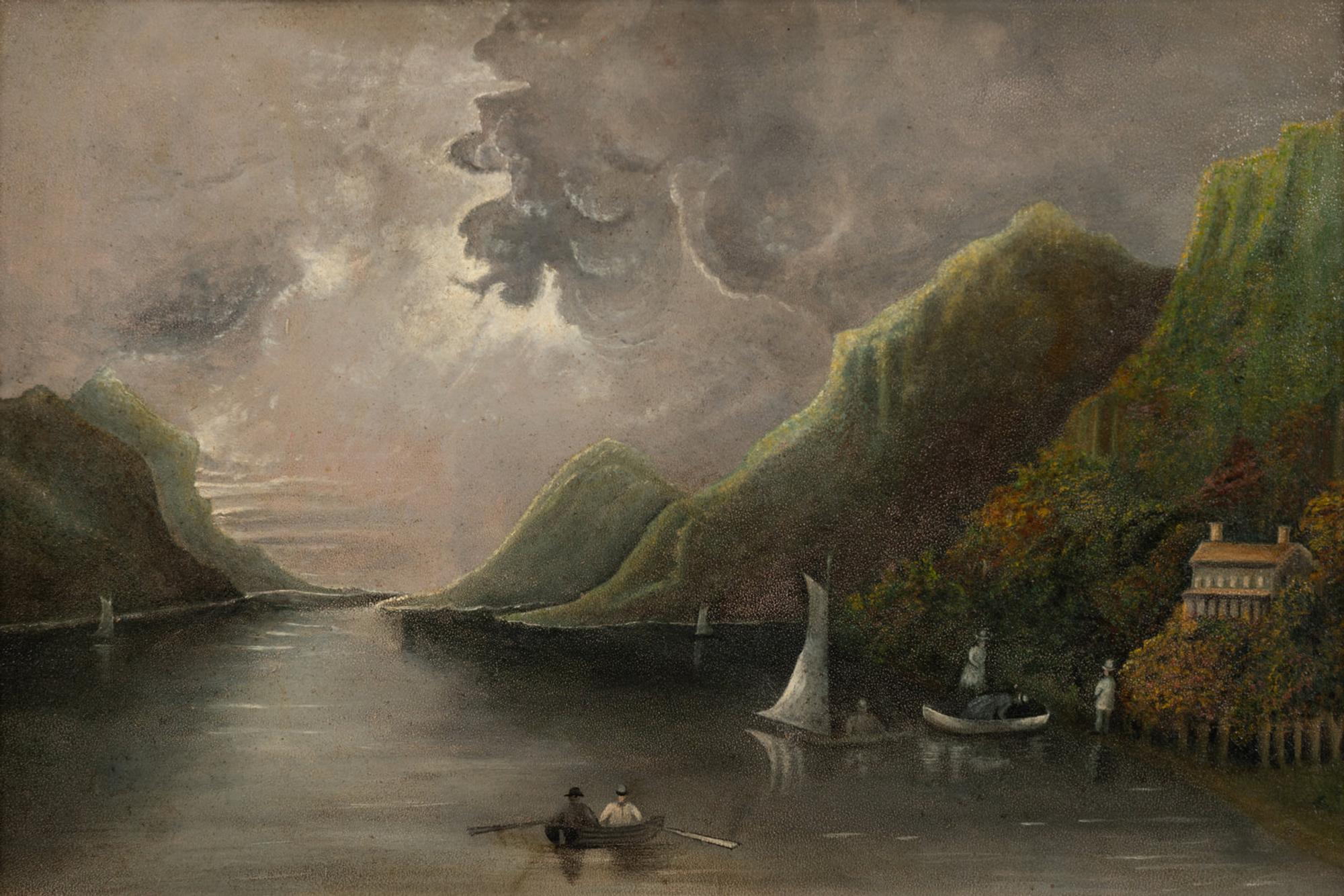 Five Landscape and Seascape Paintings