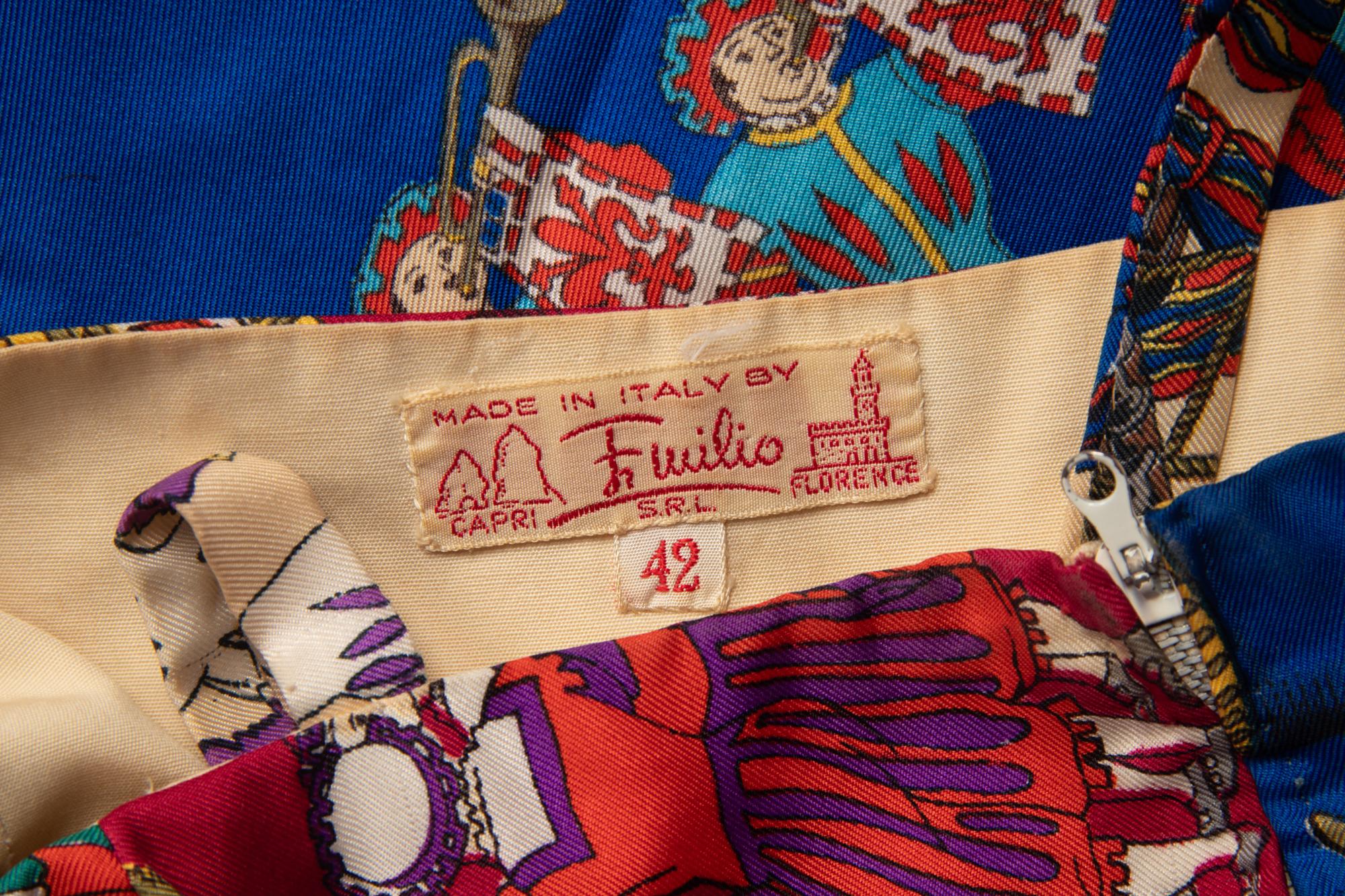 Rare Emilio Pucci Silk Twill Dress