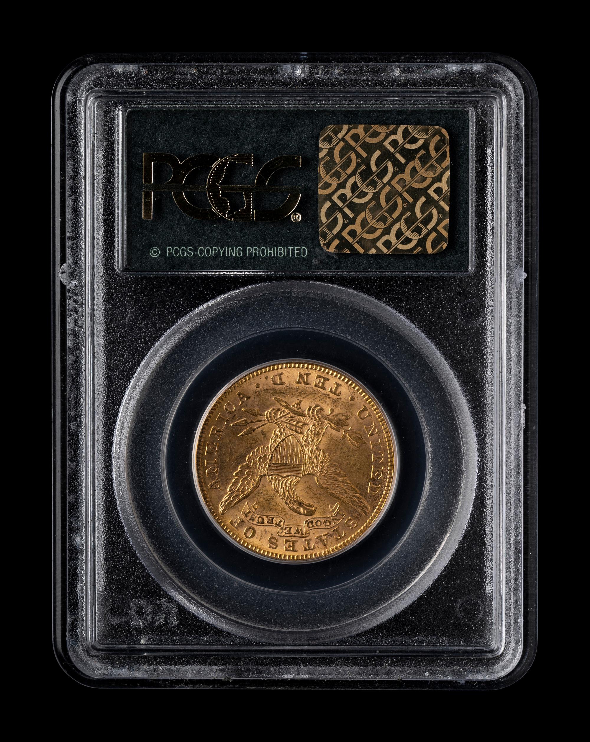 An 1893 Liberty Head $10 Gold Coin (PCGS MS61)