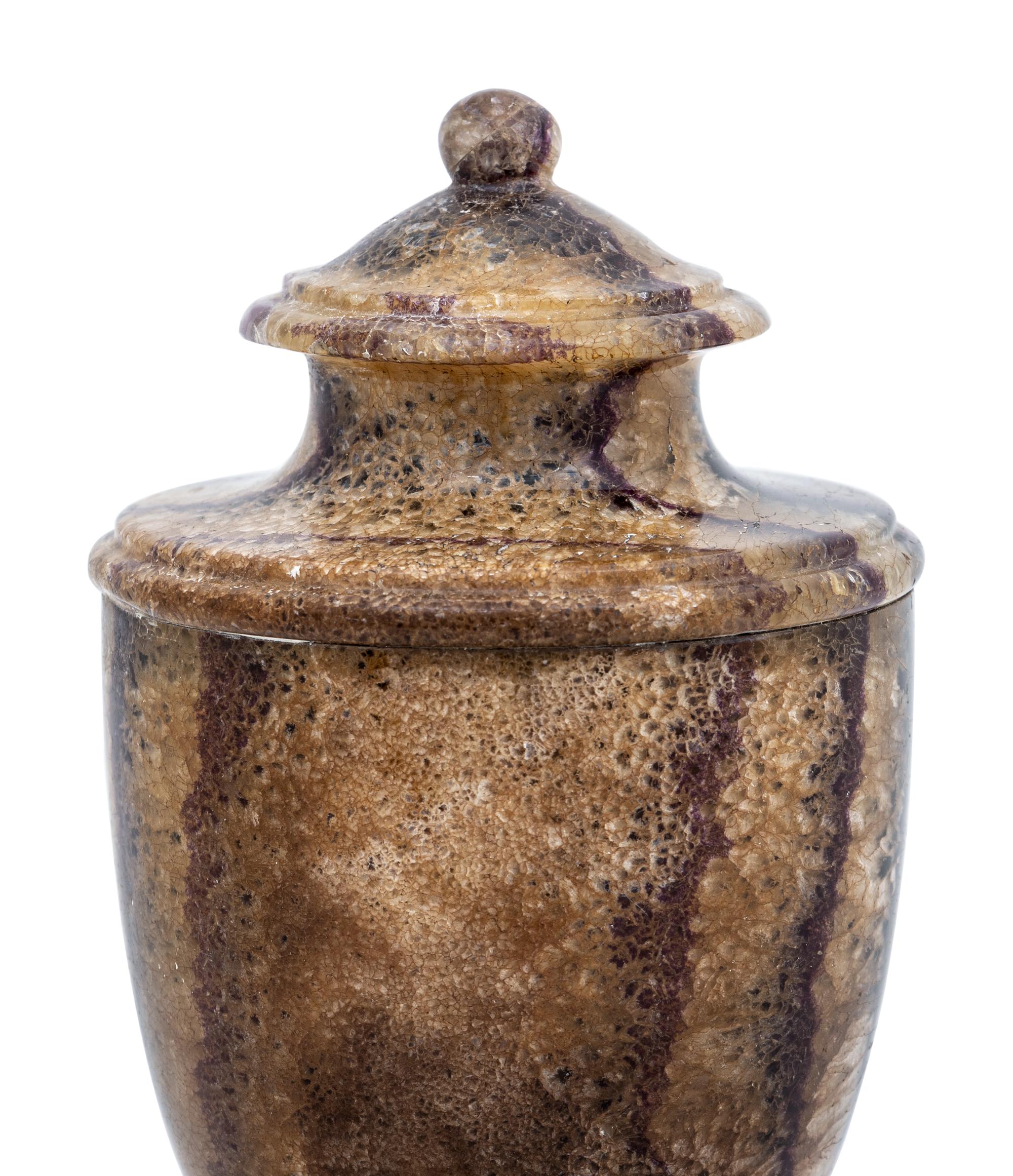 A George III 'Blue John' Urn