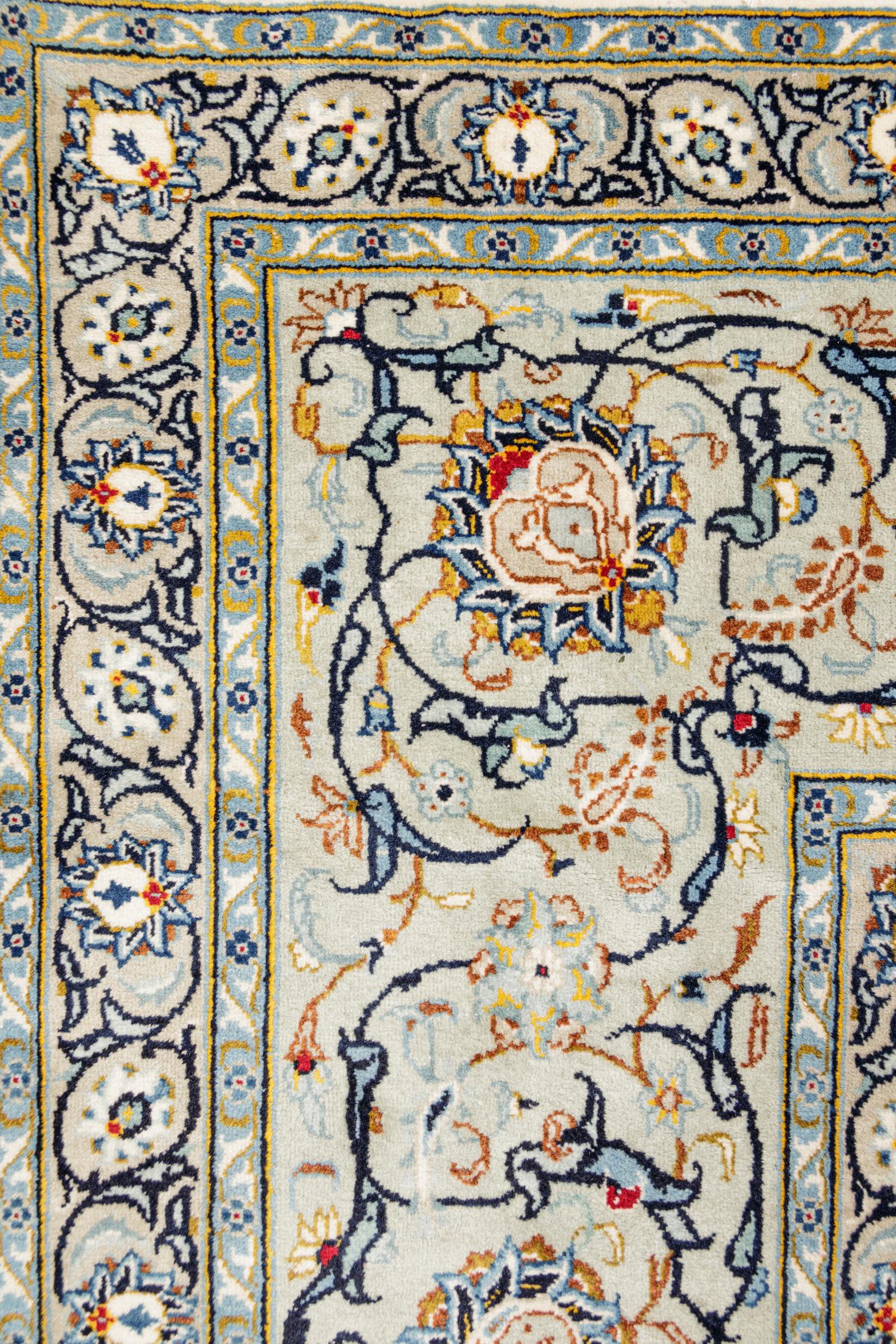 A Kashan Wool Rug