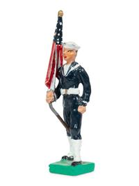A Group of Thirty-One Painted Metal Napoleonic Military Figures