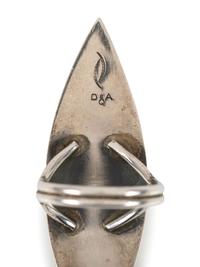 Navajo and Zuni Silver Rings, with an Assortment of Inlay