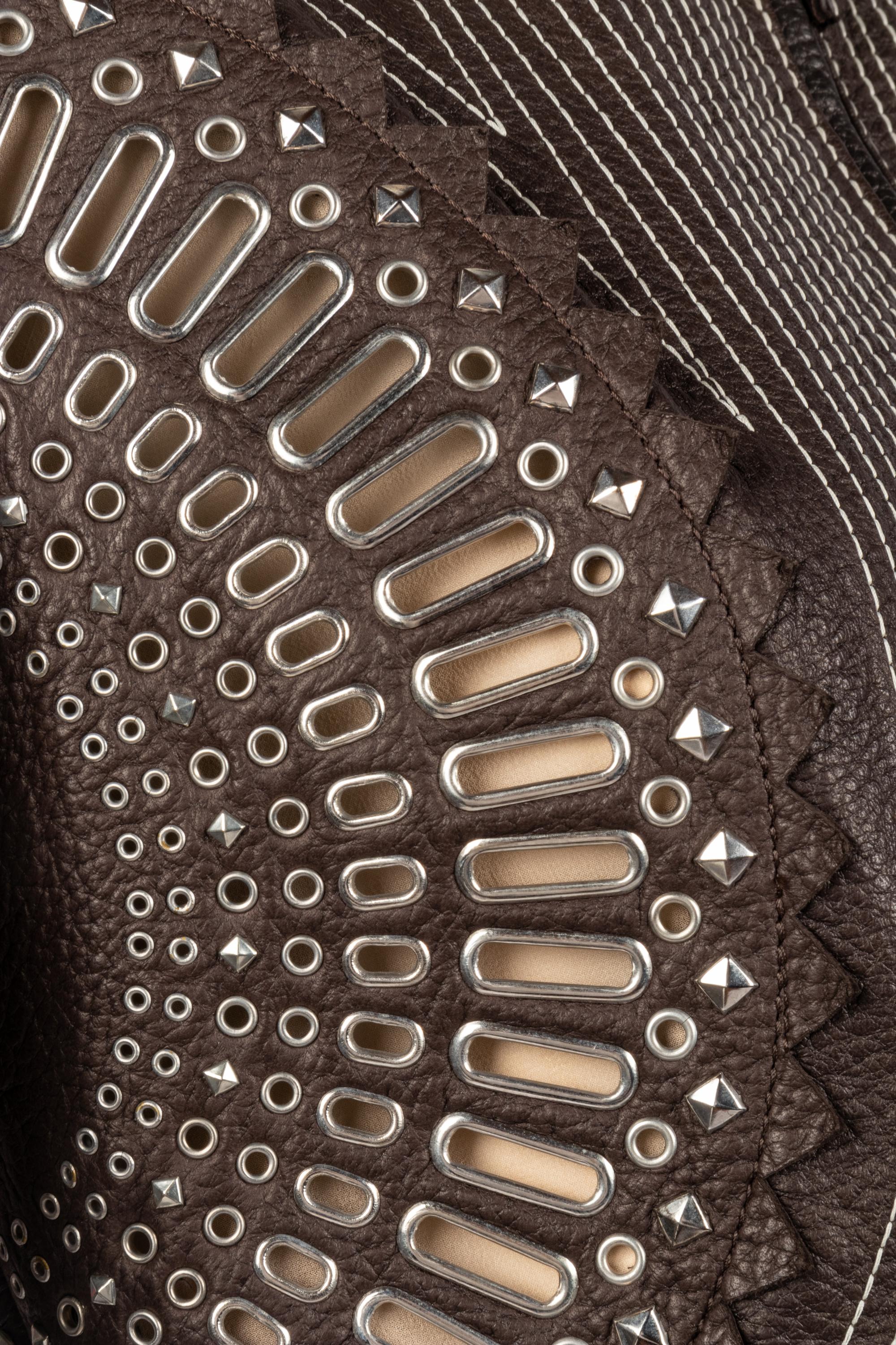 Gianfranco Ferré Leather Jacket, 2000s
