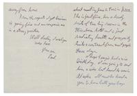 GETTY, J. Paul (1892-1976). Autograph letter signed ("Paul") to his mother. [Berne or Mexico City], 15 July 1932.