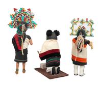 Trio of Hopi Katsinas