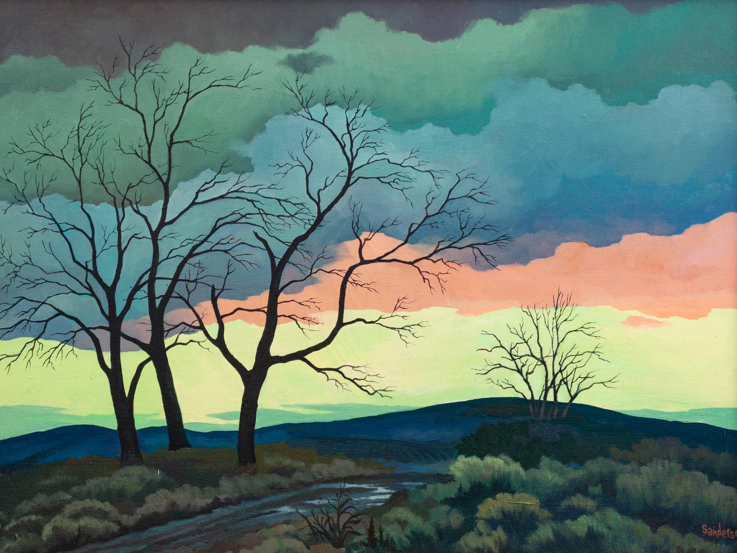 Landscape with Trees