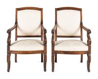A Pair of Louis Philippe Armchairs