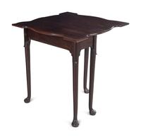 An American Mahogany Flip Top Game Table
