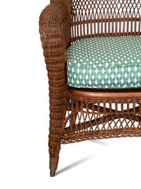 Two Rattan Armchairs