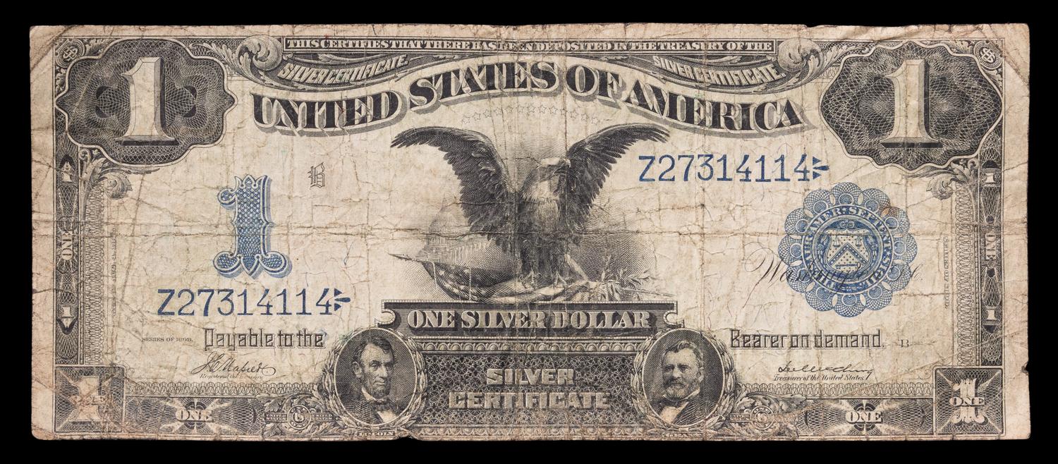 A United States 1899 $1 Silver Certificate