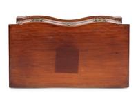 A Chippendale Carved Mahogany Reverse Serpentine Chest of Drawers, 18th Century