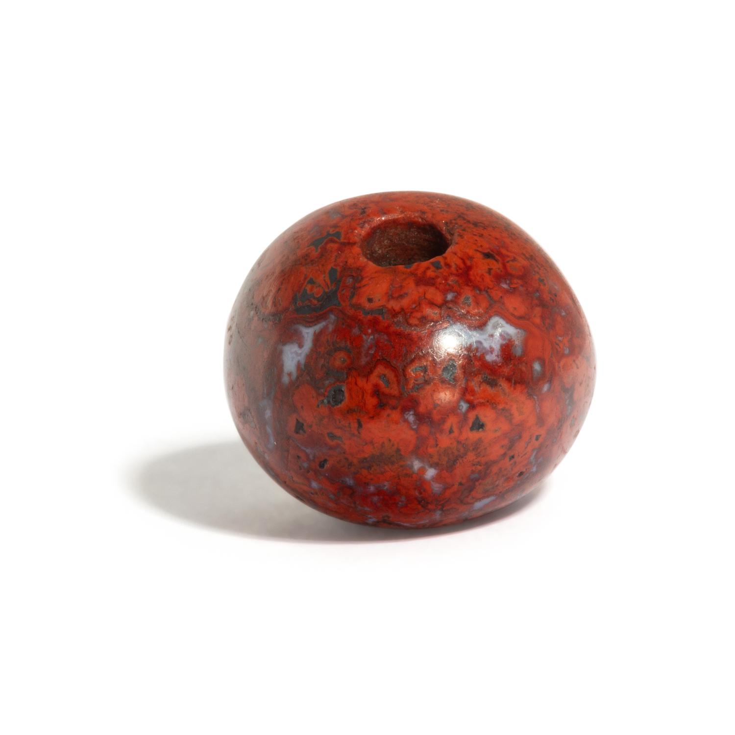 A Sasanian Red Jasper Stamp Seal
