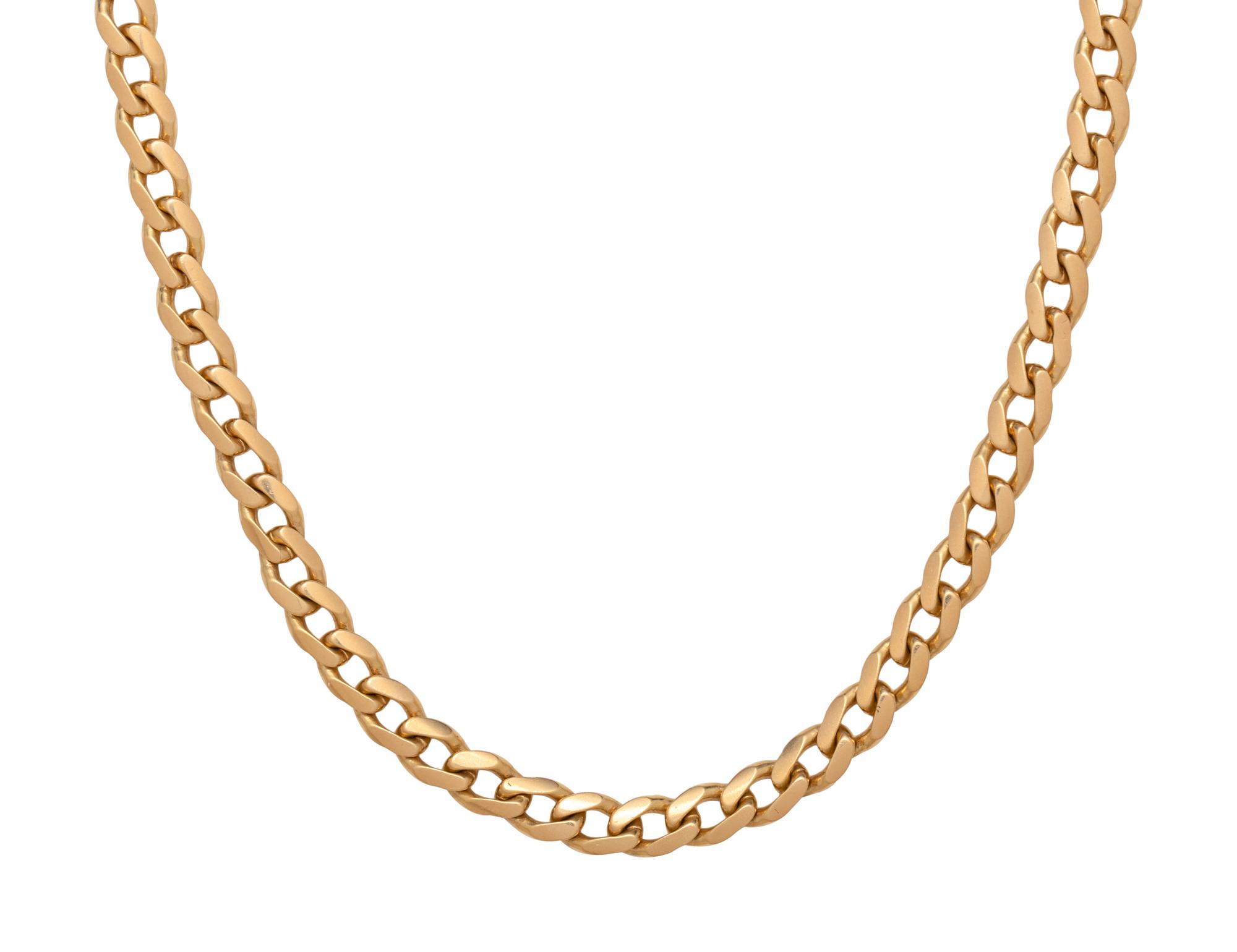 YELLOW GOLD NECKLACE
