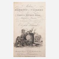 [Food & Drink] Group of 12 18th and 19th Century Titles on Cooking and Housekeeping