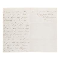 [Custer, George Armstrong, Gen. (1839-1876)]. A pair of letters from Generals Sheridan and Sherman to Custer, regarding his attempt to secure a transfer to West Point, comprising: