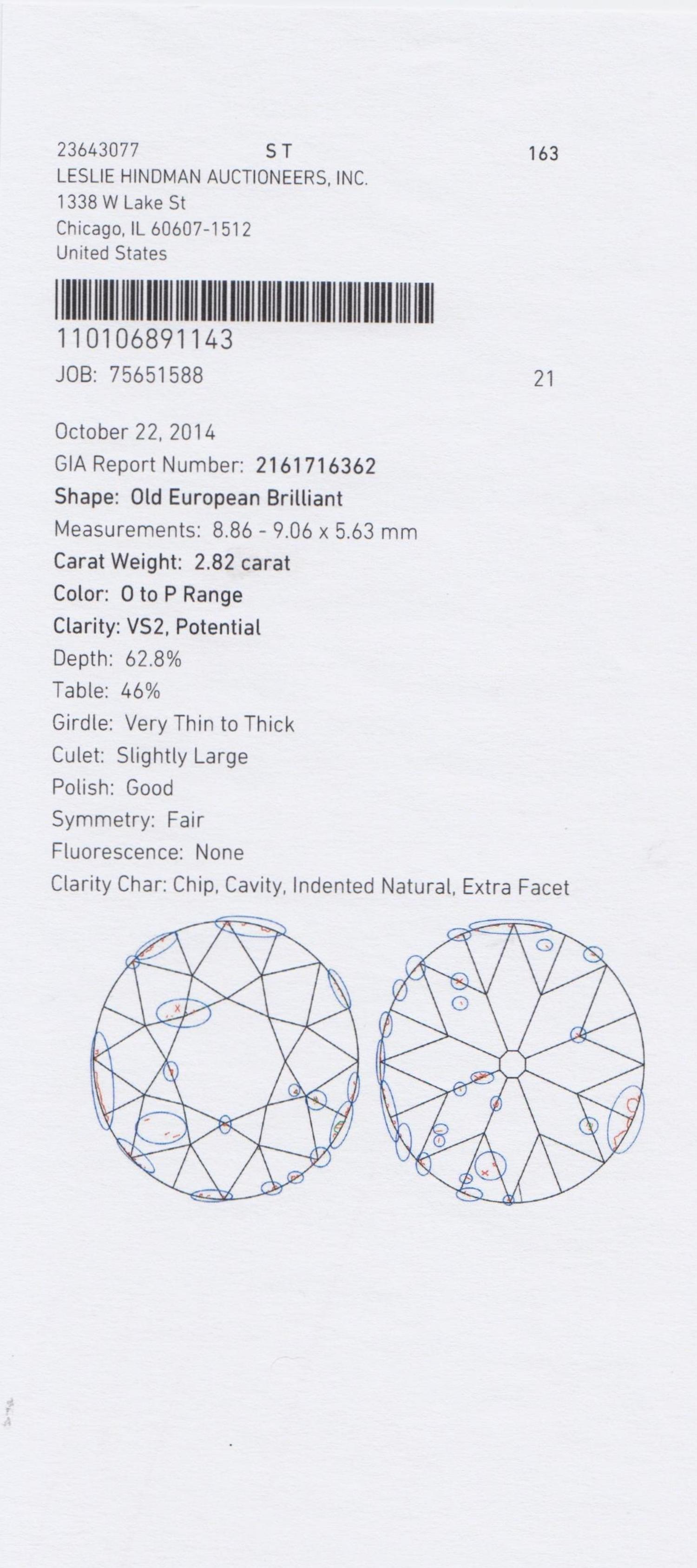 An 18 Karat White Gold and Diamond Ring, Peacock, 2.20 dwts.