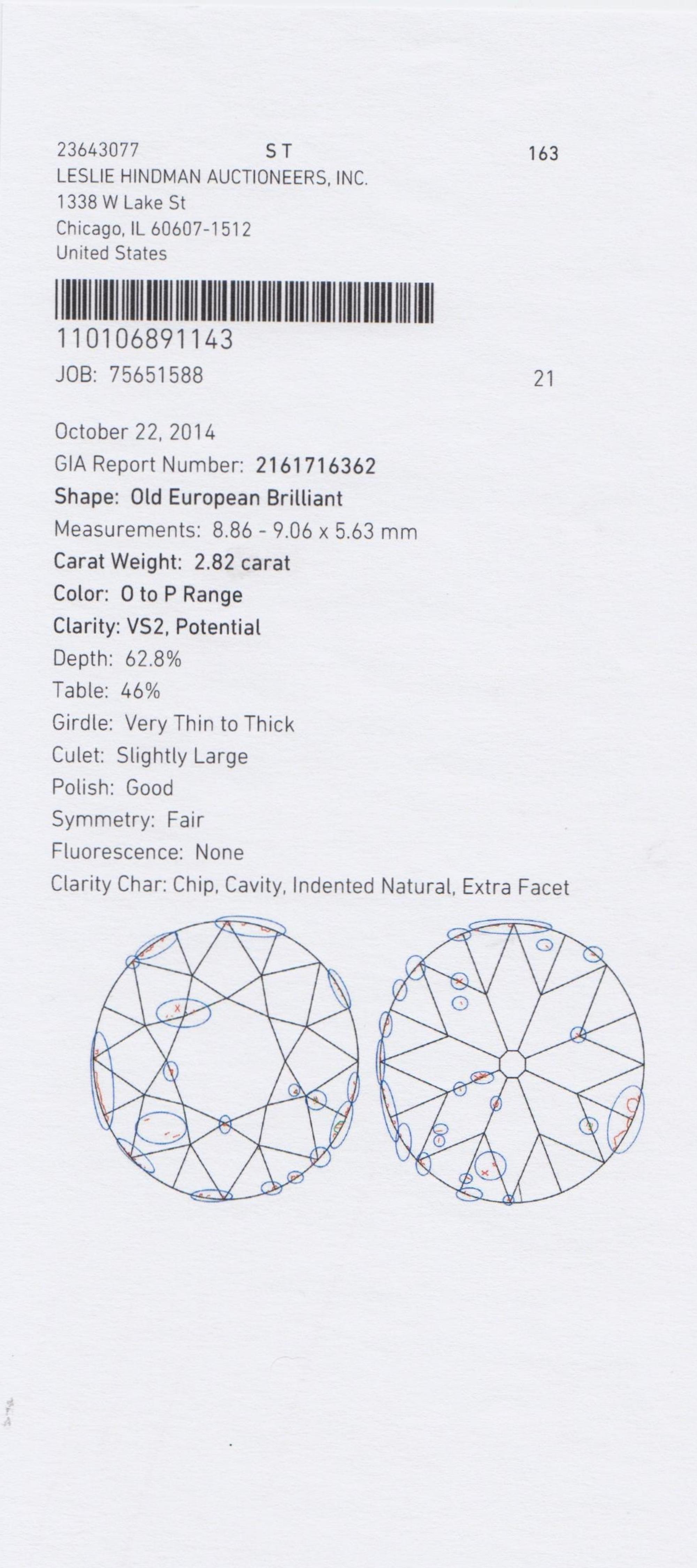 An 18 Karat White Gold and Diamond Ring, Peacock, 2.20 dwts.